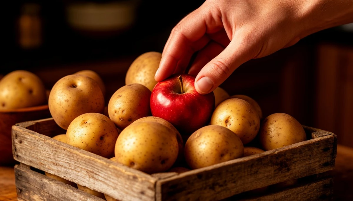 Brambory klíčí? Tahle jablková finta je zachrání, ale pozor na jed