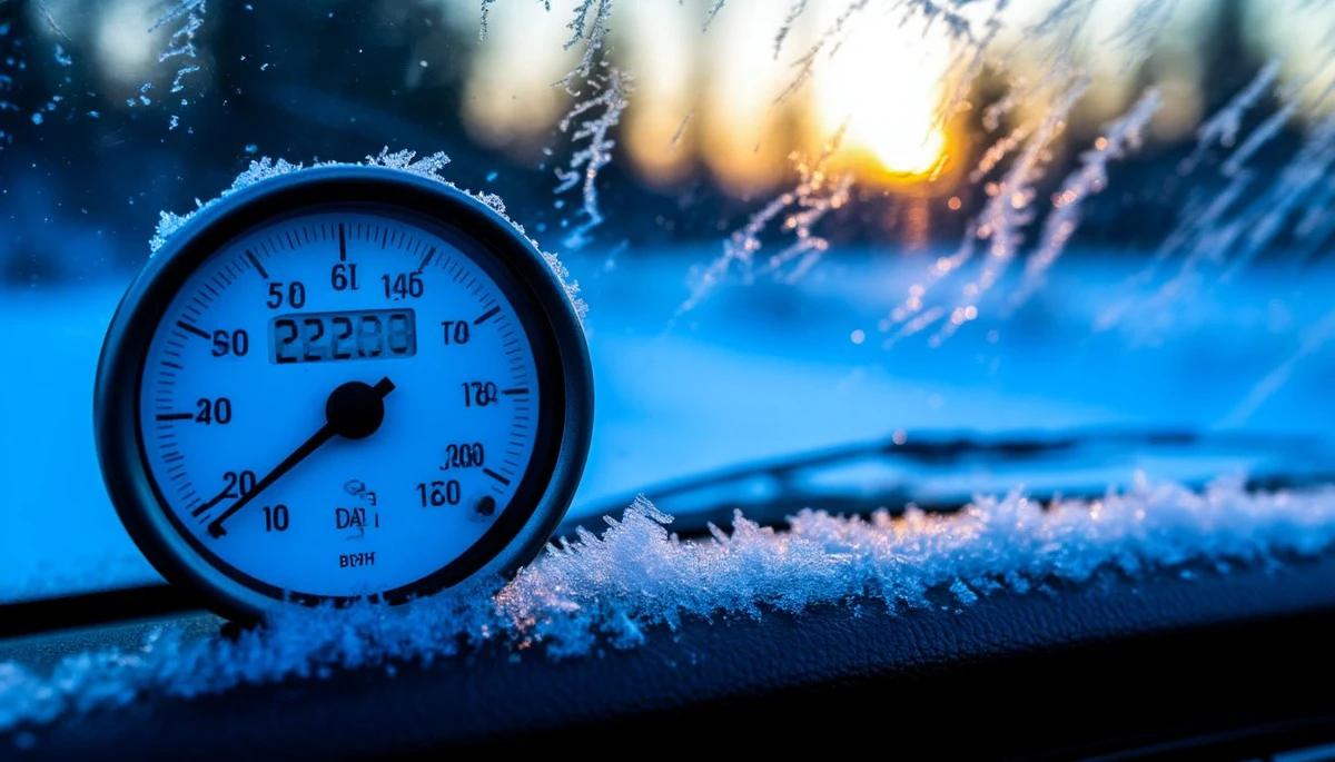 Ciklon Nils: Modrý symbol mrazu přinese do Česka rekordních -27°C