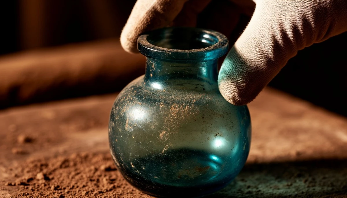 Co skrývala modrá ampule: Důkaz o raritní římské medicíně