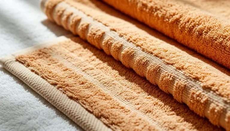 Proč mají vaše ručníky tenhle barevný pruh? (Skutečný důvod)