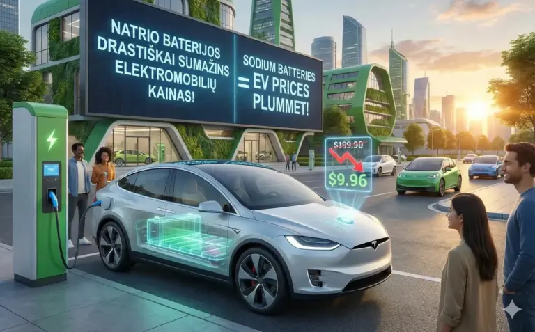 Proč se vyplatí počkat s koupí elektromobilu na baterii ze soli