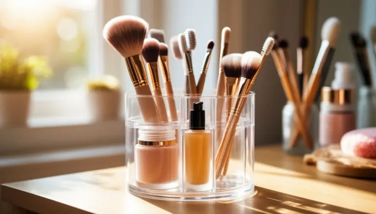 Proč zkušené minimalistky dávají kosmetiku na otočný talíř