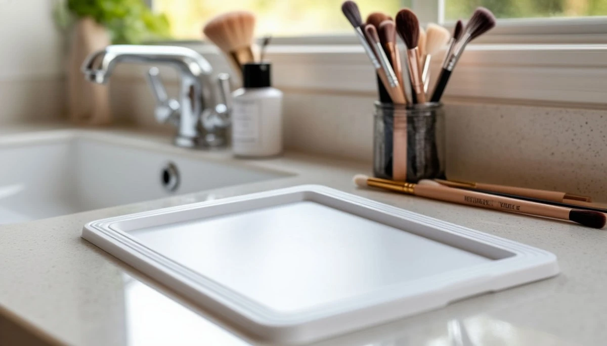 Proč zkušení nájemníci v garsonkách pokládají kuchyňské prkénko přes umyvadlo