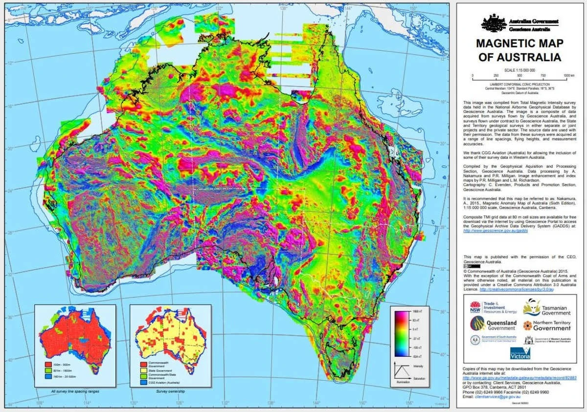 Ten obří stín pod Austrálií: Proč má magnetická anomálie tvar kontinentu? - image 1