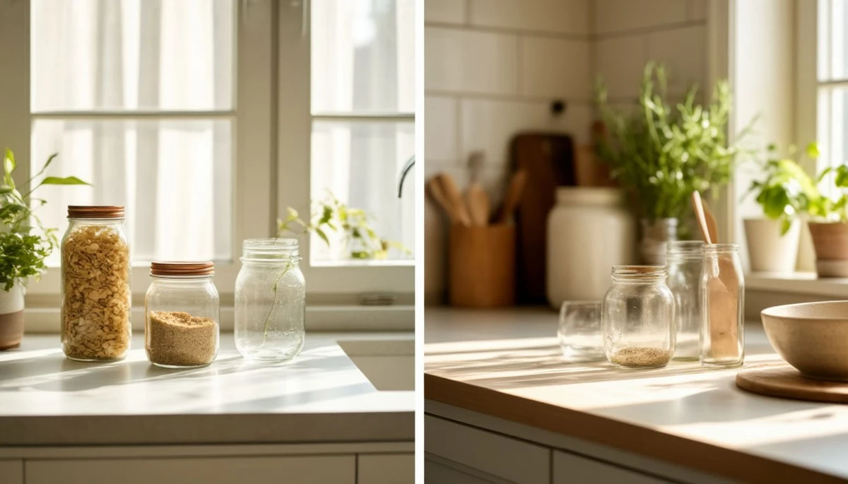 Tři nenápadné věci, kvůli kterým vypadá vaše kuchyně stále neuklizeně