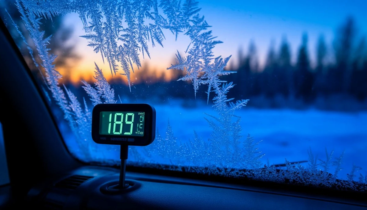 V noci chyběl jen kousek k rekordu: Proč mráz –29,6 °C udeřil takovou silou