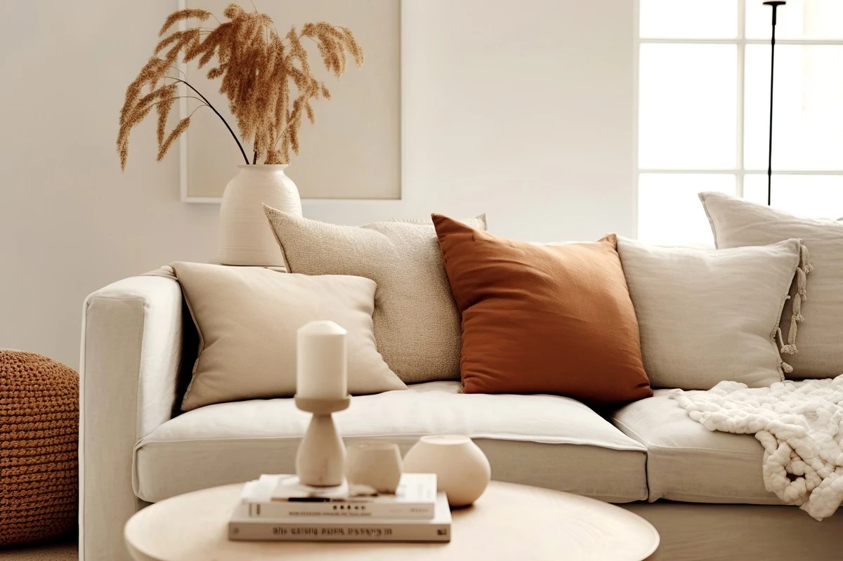 Zahoďte nudné polštáře: 5 pravidel pro obývák snů