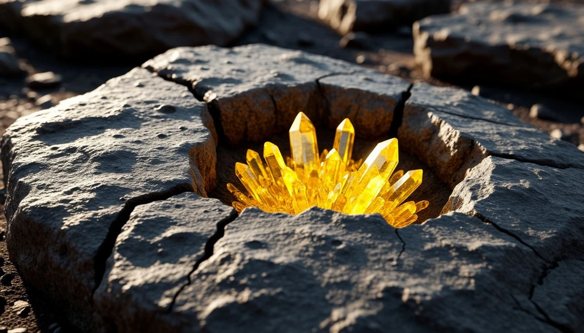 Proč Curiosity přejela nenápadný kámen a našla v něm zářivě žluté krystaly