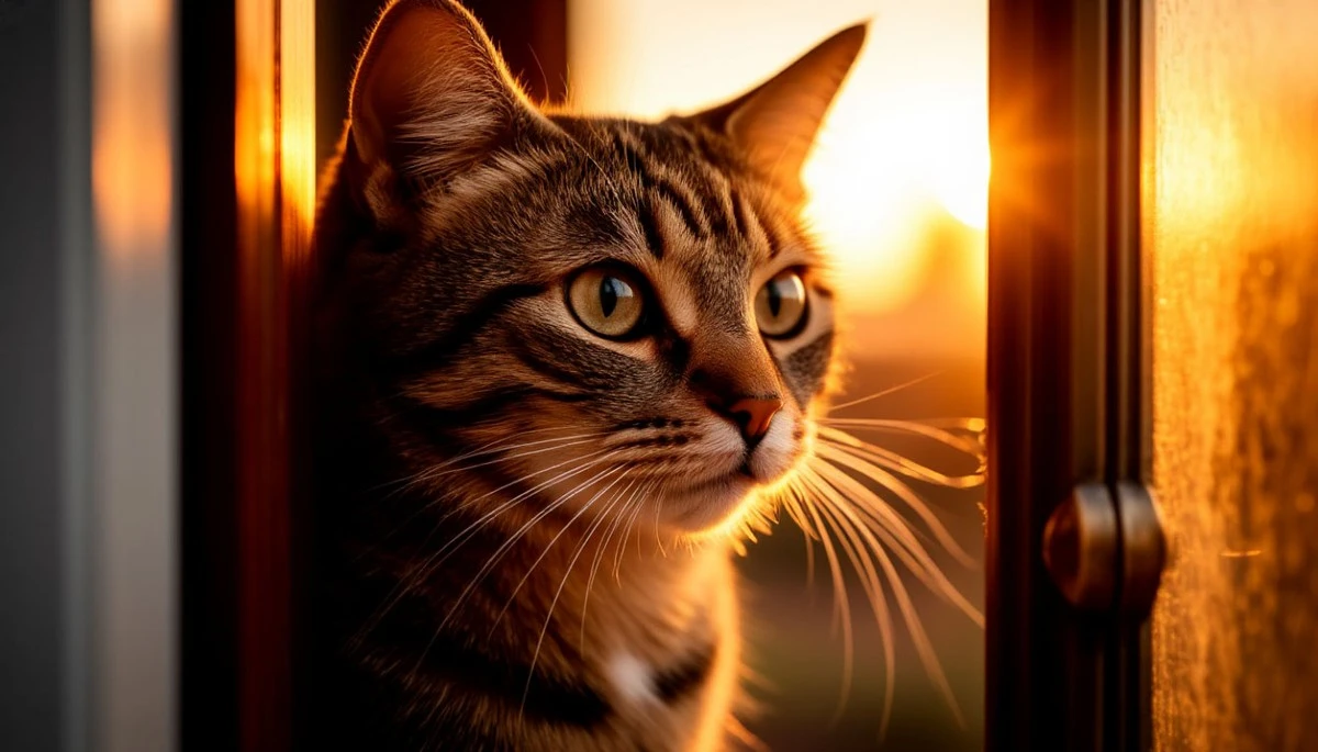 Proč na vás kočka čeká u dveří přesně ve chvíli, kdy přicházíte domů