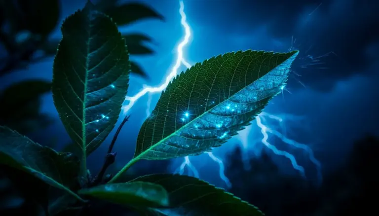 Proč se špičky stromů během bouřky rozzáří jako svítící hmyz