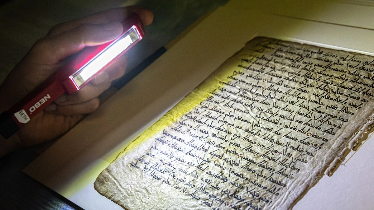 Proč vědci pálí rentgenem do 2000 let staré kůže: Pod textem objevili něco, co tam nemělo být