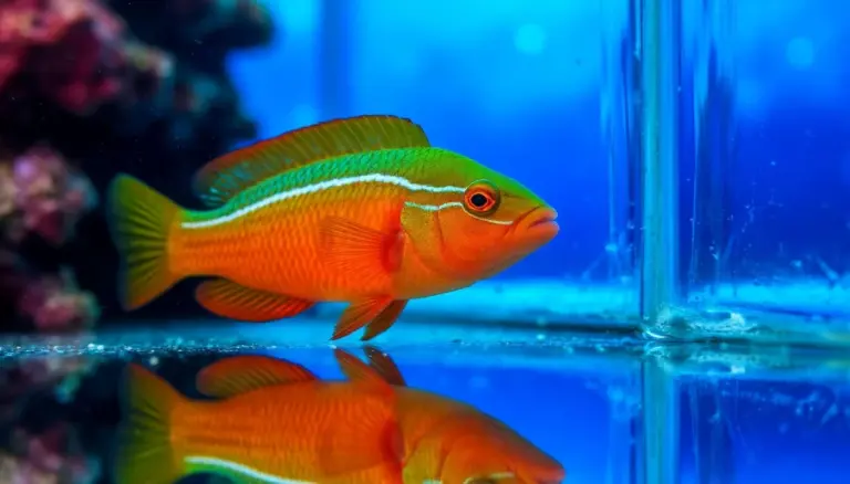 Proč zkušení biologové sledují chování rybky před zrcadlem