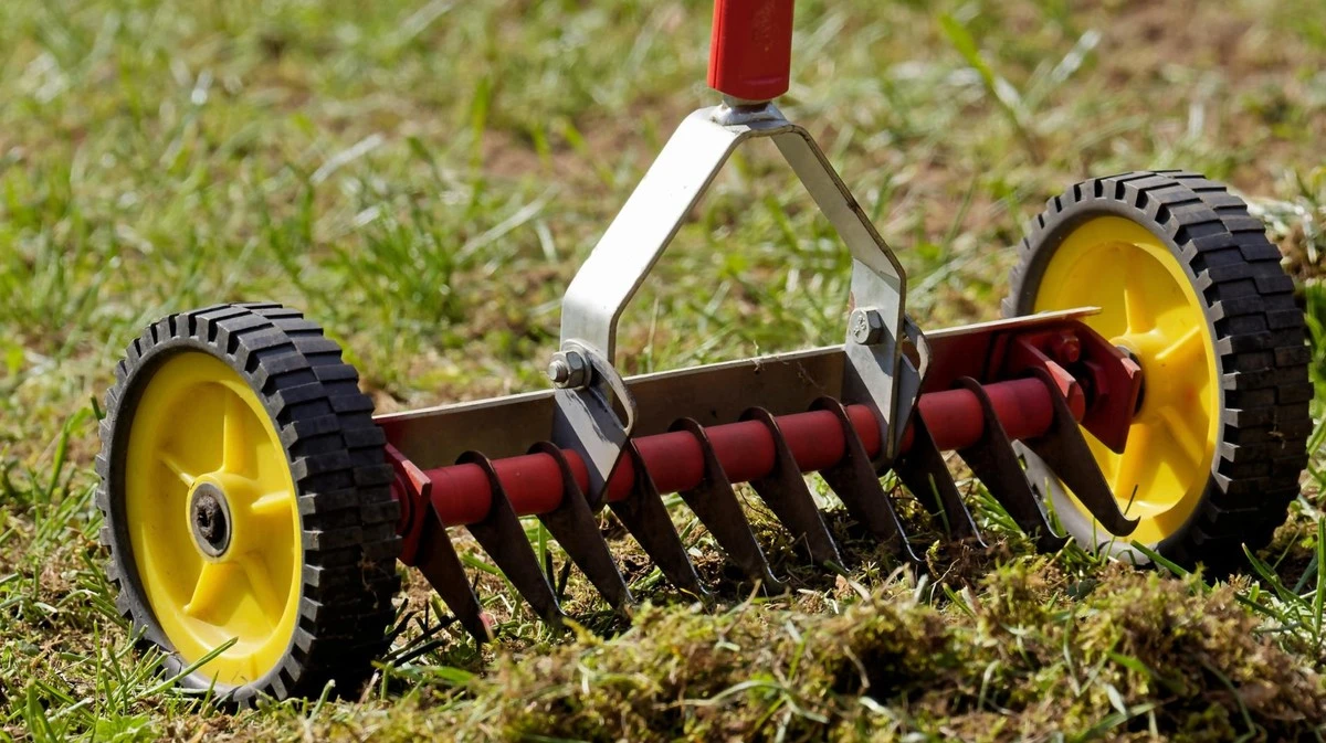 Proč zkušení čeští zahrádkáři vytahují vertikutátor až po druhém sečení