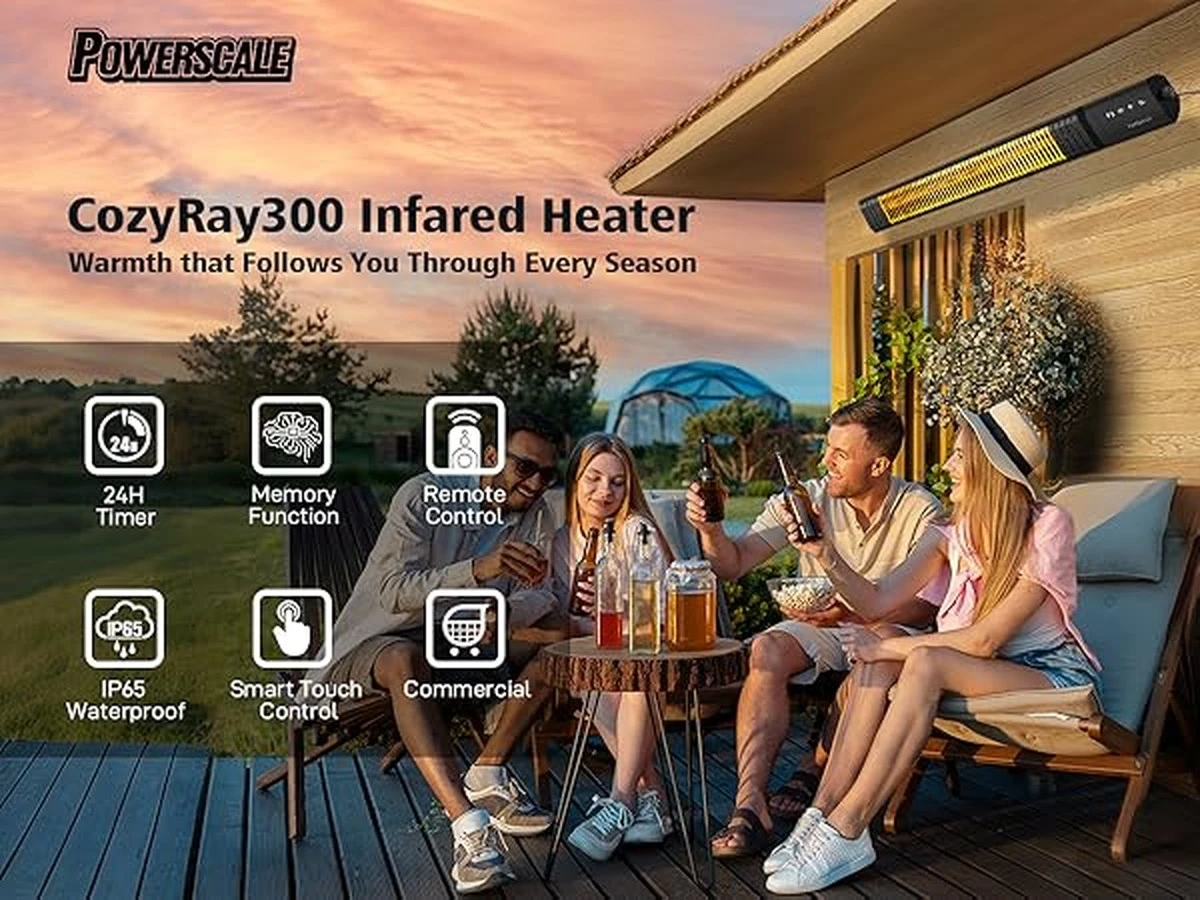 Proč zkušení chataři montují terasové zářiče v noci - image 1