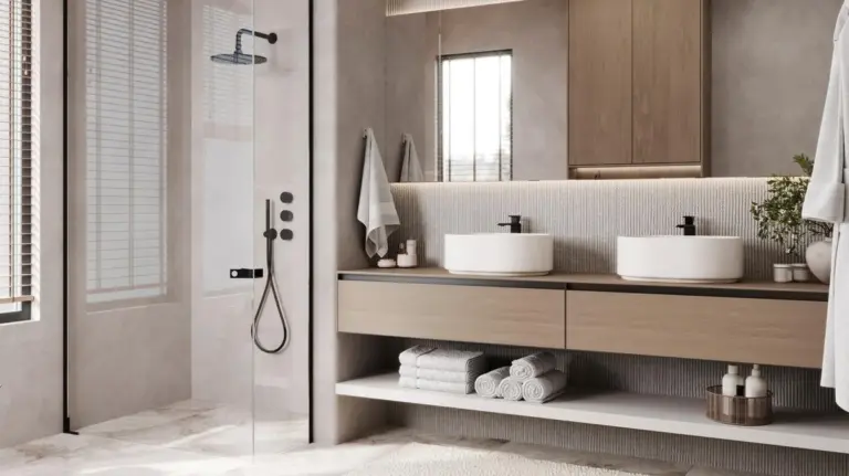 Proč zkušení designéři vyhazují barevné ručníky z koupelny