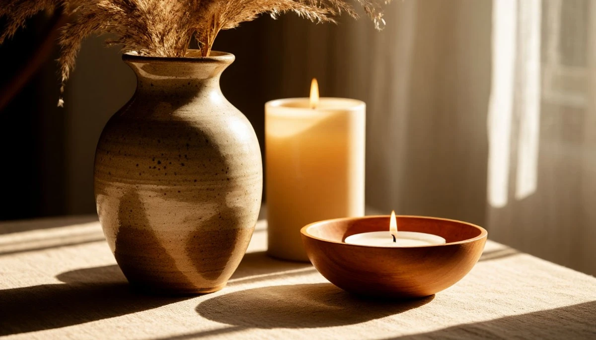 Proč zkušení designéři vždy pokládají na stůl přesně tři předměty