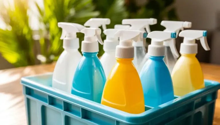 Proč zkušení hostitelé dávají čisticí prostředky do jedné přenosné krabice