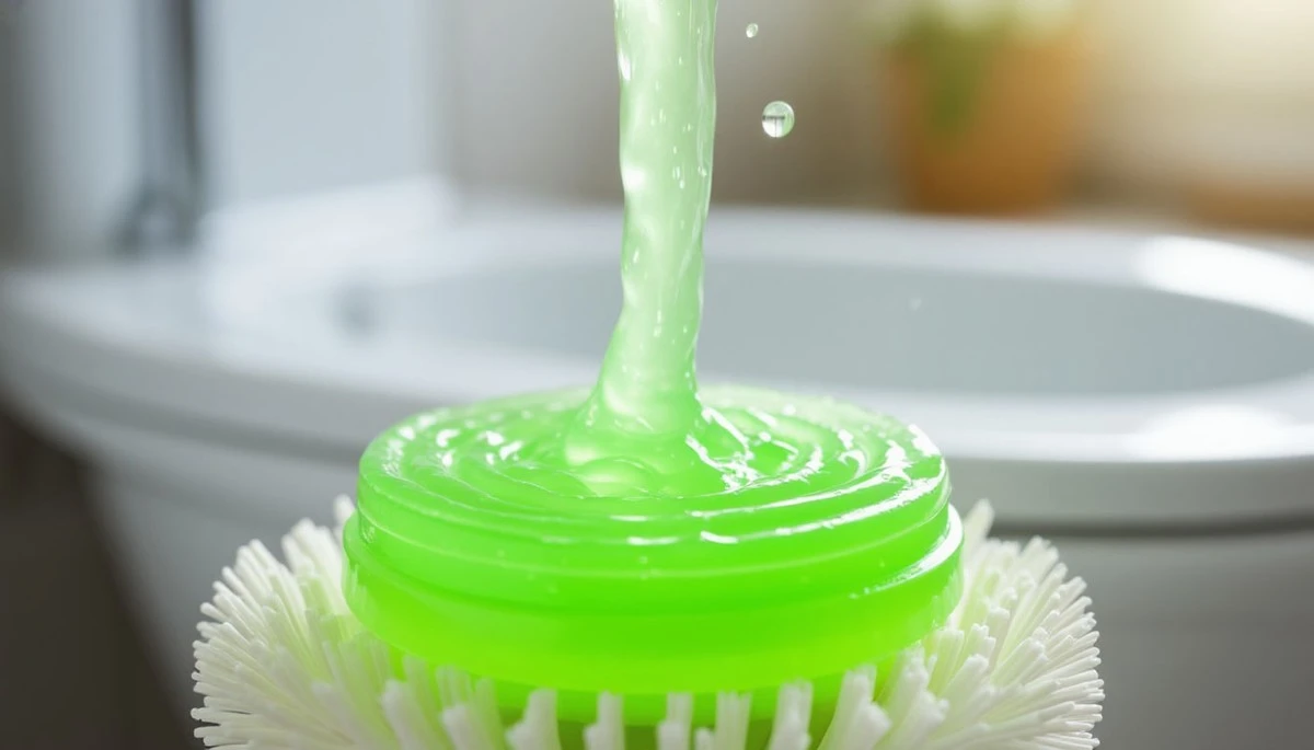 Proč zkušení instalatéři dávají obyčejný saponát na nádobí do držáku od WC štětky