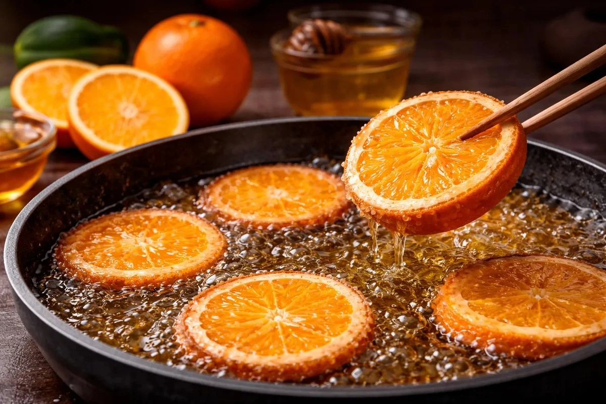 Proč zkušení kuchaři dávají plátky pomeranče do rozpáleného oleje