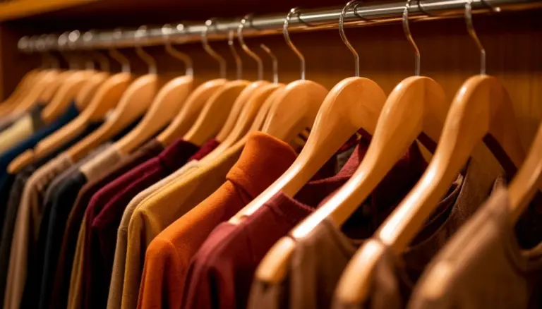 Proč zkušení minimalisté mění dřevěná ramínka za úzký samet