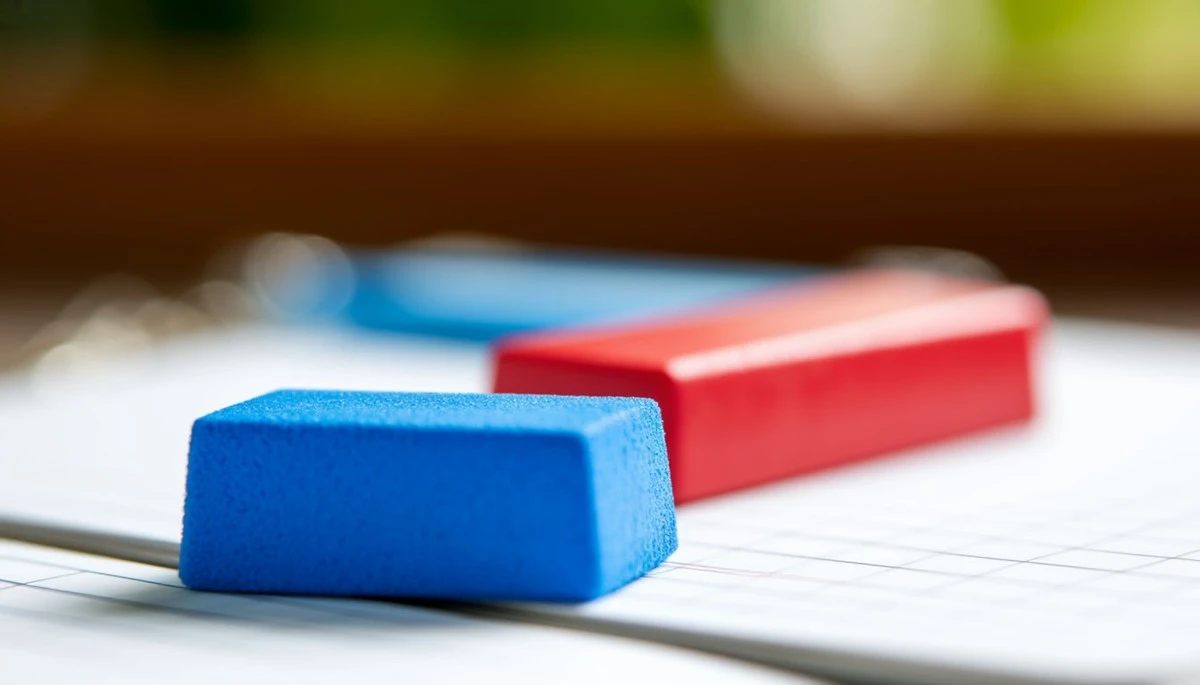 Proč zkušení školáci nikdy nevyhazují zbytek modré gumy