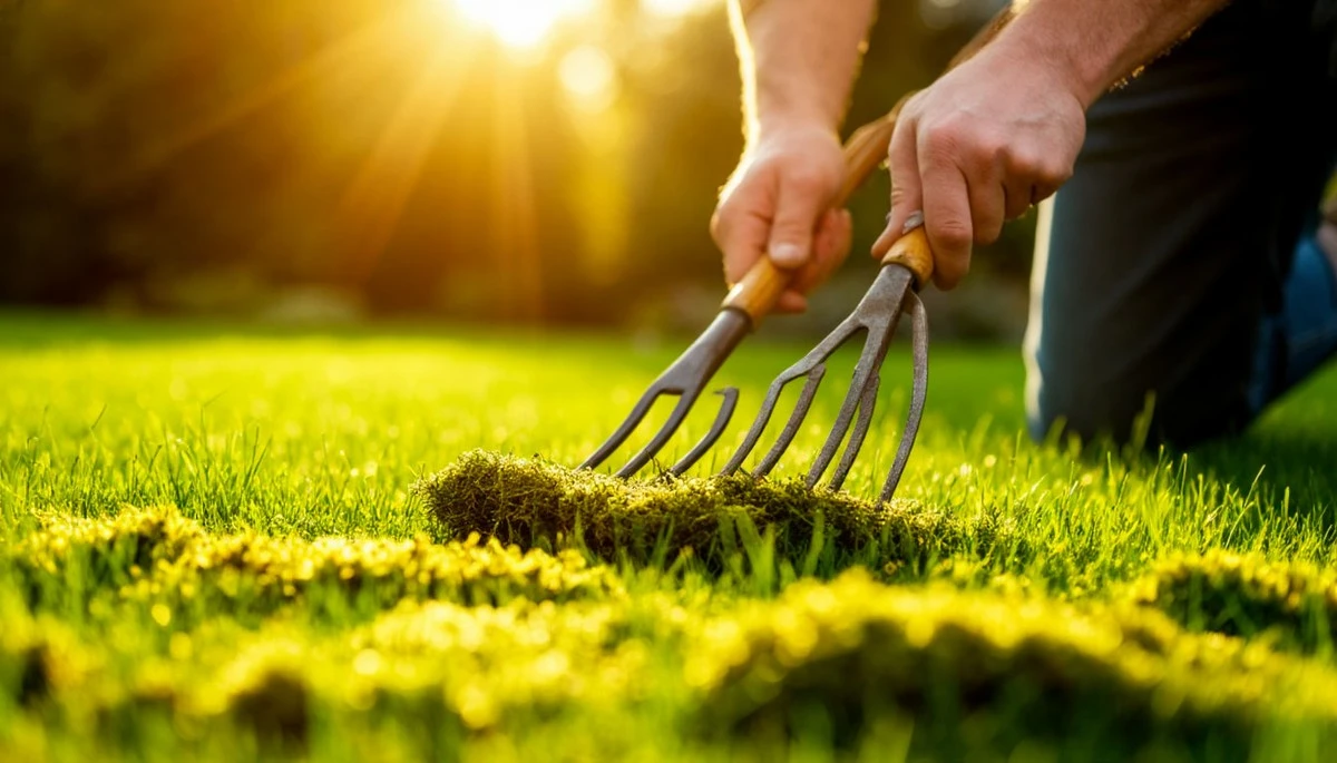 Proč zkušení zahradníci čekají s vertikutací až na druhé jarní sečení