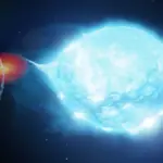 Proč se jety černé díry ohýbají jako voda ve fontáně