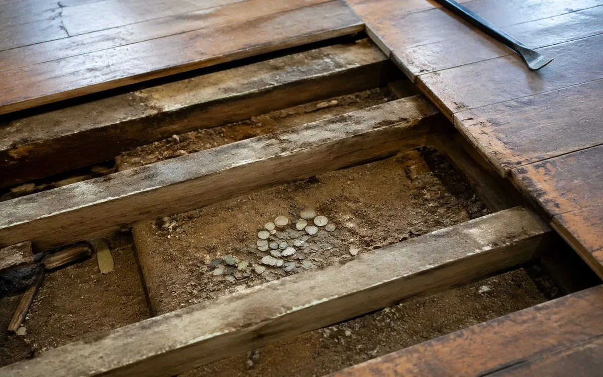 Proč se vyplatí zvedat stará podlahová prkna opatrně