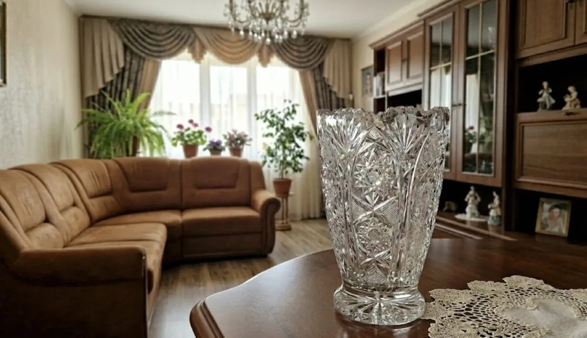 Proč zkušení designéři nyní vracejí broušený křišťál na konferenční stolky