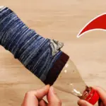 Proč zkušení hospodáři navlékají starou ponožku na plastovou lahev