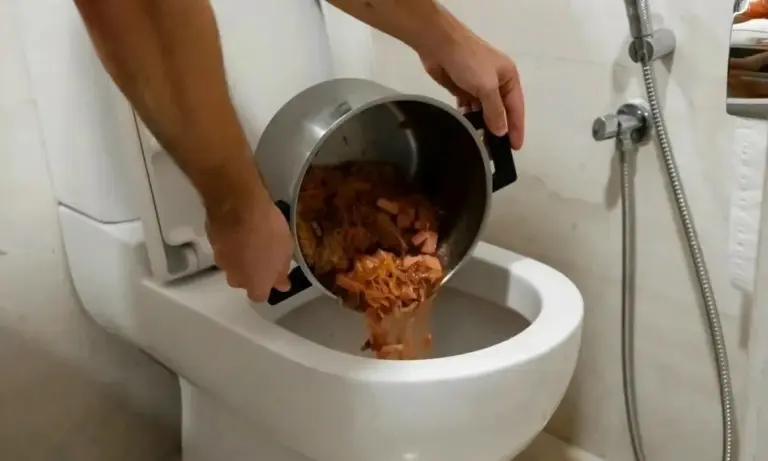 Proč zkušení instalatéři nikdy nevylévají zbytek polévky do toalety