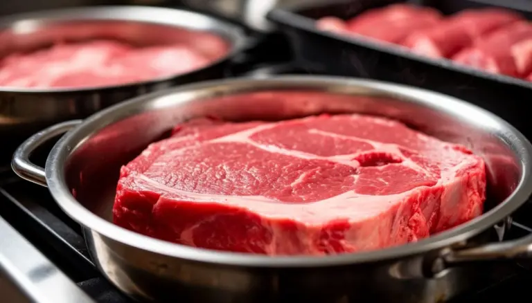 Proč zkušení kuchaři pokládají mražené maso na dno obráceného hrnce