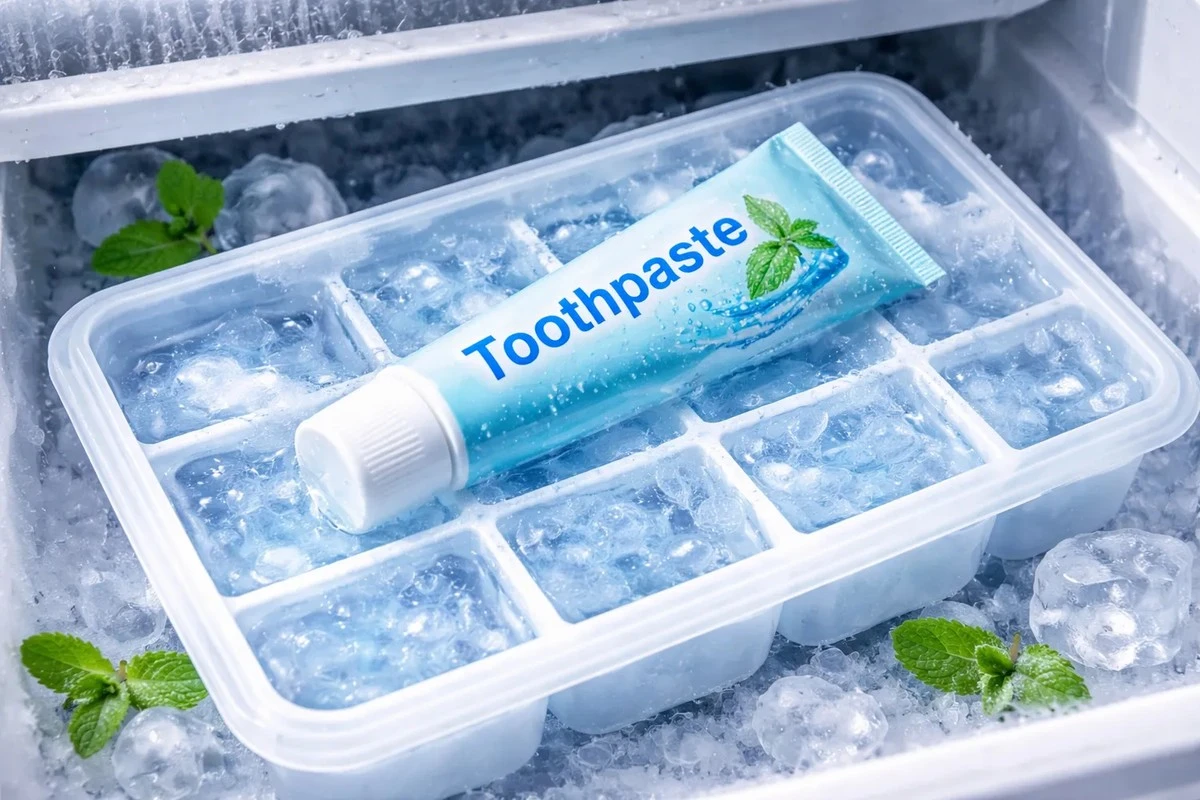 Proč zkušení kuchaři dávají zubní pastu do tvořítka na led