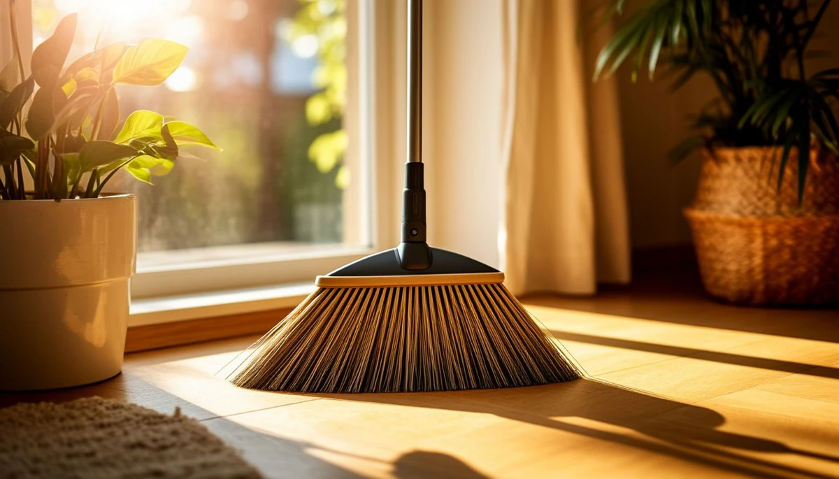 Proč zkušení lidé dávají do rohů trojúhelníkové koště místo vysavače