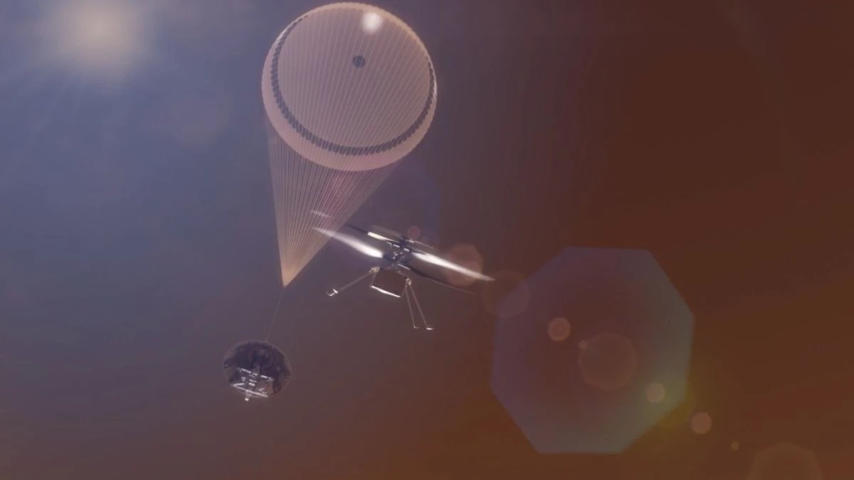 Proč se listy vrtulí nové helikoptéry NASA na Marsu musely roztočit nad rychlost zvuku