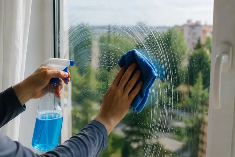 Proč se na oknech stále objevují šmouhy: Chyba není v čisticím prostředku