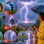 Proč se za bouřky nikdy neschovávat pod osamělý strom a co udělat místo toho