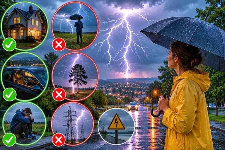 Proč se za bouřky nikdy neschovávat pod osamělý strom a co udělat místo toho