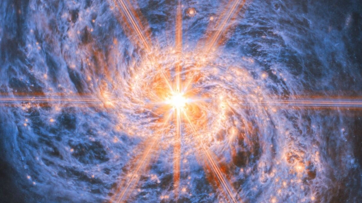 Proč teleskop Webb nahlédl za nepropustnou clonu v srdci galaxie Sépie