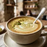 Proč zkušení baristé dávají do kávy dvě lžičky pistáciové pasty