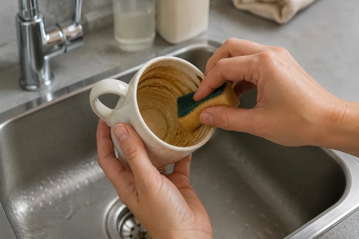 Proč zkušení baristé sypou do starých hrnků lžičku jedlé sody