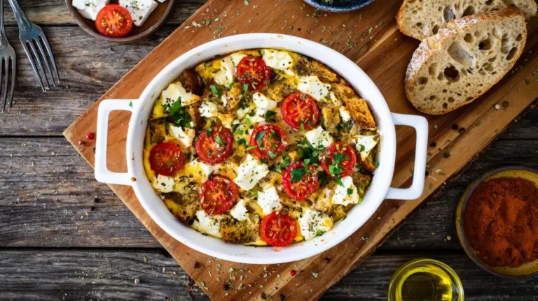 Proč zkušení hostitelé dávají starý chleba do pekáče sýrem feta