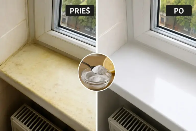 Proč zkušení lidé sypou 20 gramů kyseliny citronové na starý parapet