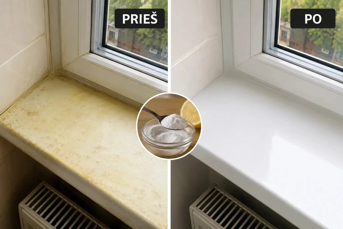 Proč zkušení lidé sypou 20 gramů kyseliny citronové na starý parapet