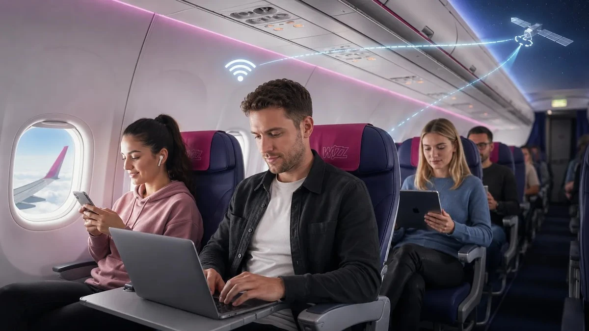 Proč letušky Wizz Air brzy přestanou říkat, abyste si vypnuli telefony