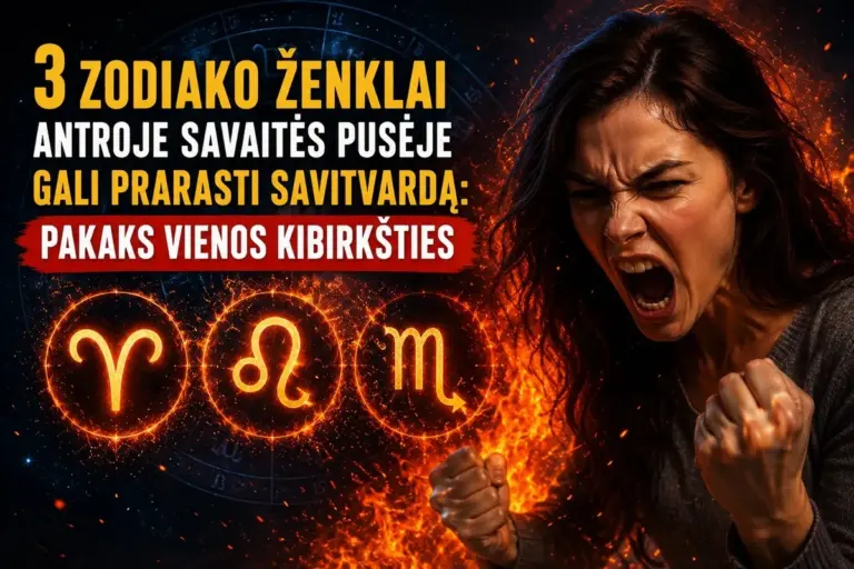 Proč tři znamení zvěrokruhu koncem týdne ztratí trpělivost kvůli jediné zprávě