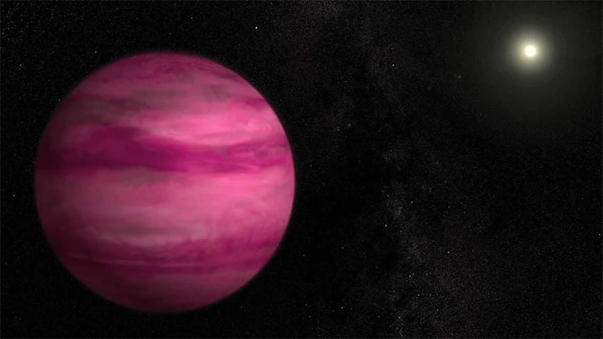 Proč vědci v atmosféře růžové planety u sousední hvězdy našli sůl