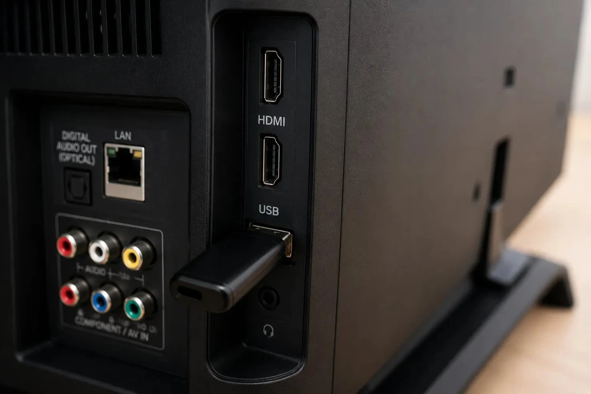 Proč zkušení uživatelé zapojují do USB v televizi obyčejnou houbičku nebo LED pásek