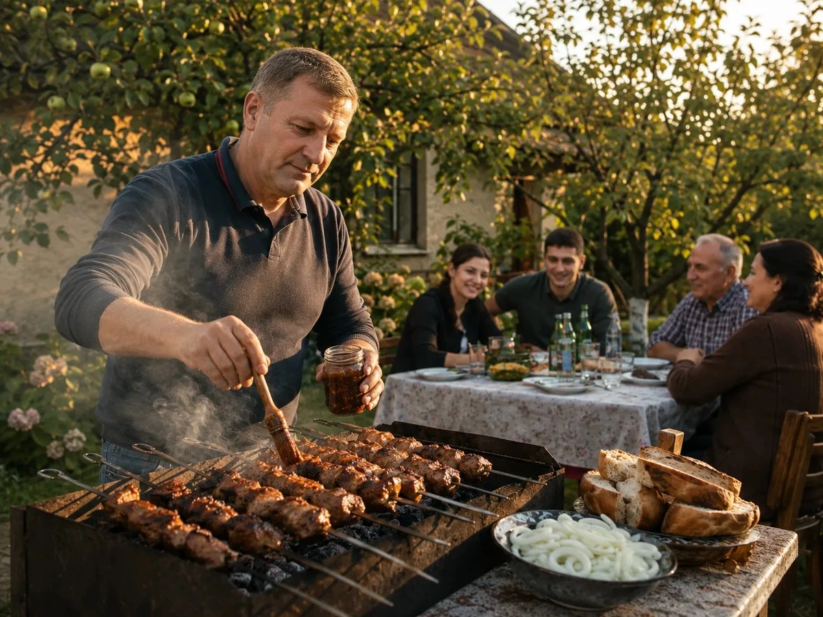 Proč se do tátova šašlyku nikdy nedával ocet: Tajemství, které rodina pochopila až po letech