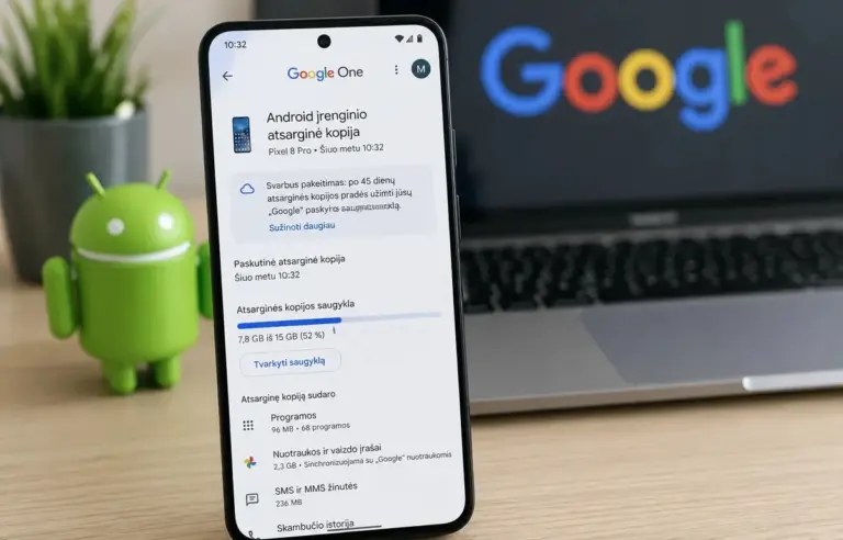 Proč se vaše úložiště Google náhle zaplní: Změna v zálohách Androidu přichází i do Česka